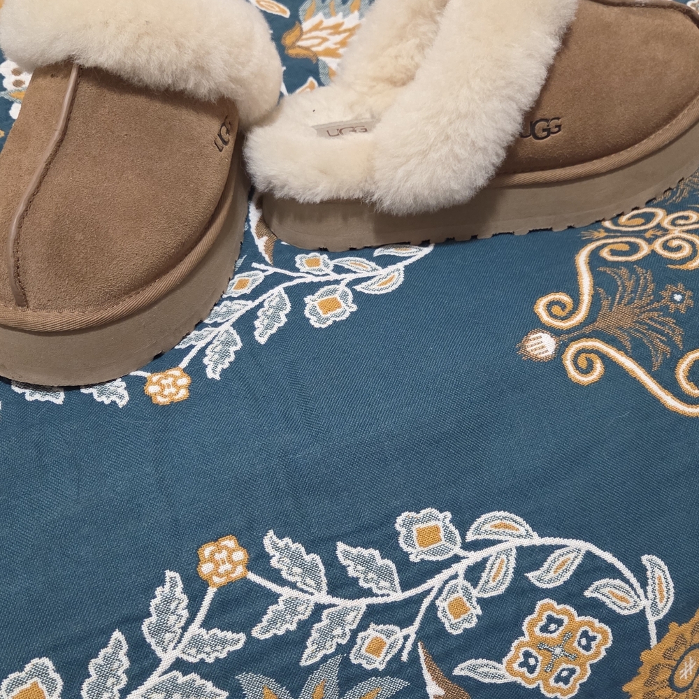 UGG Chestnut Shearling Slippers
